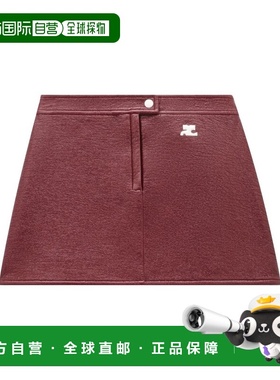 1h可退 香港直邮Courreges 女士 PERCJU001VY0014 VINYL 迷你半身