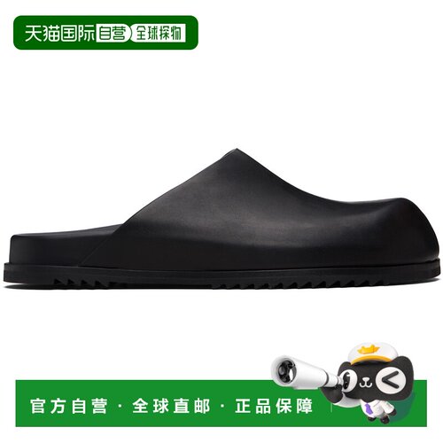 1h可退 香港直邮rick owens 瑞克 欧文斯 女士 黑色 Temple Mule