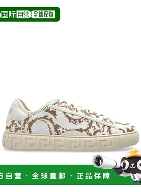香港直邮Versace 圆头低帮休闲鞋 10135681A14483范思哲运动鞋