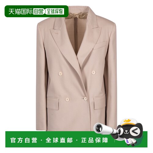 1h可退 香港直邮MAX MARA 女士西服 MXMMITICO021 SS2026 卡其色