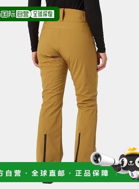 自营欧洲直邮Helly Hansen 女士驼色聚酰胺Bellissimo2滑雪裤