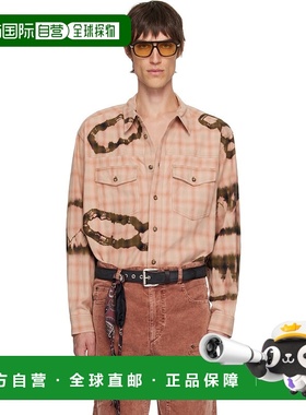 香港直邮Isabel Marant 伊莎贝尔 玛兰 男士 粉色 Suli 衬衫 25AC