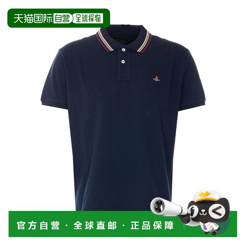 香港直邮VIVIENNE WESTWOOD 男士T恤 2H01000UJ00AUK410BLUE