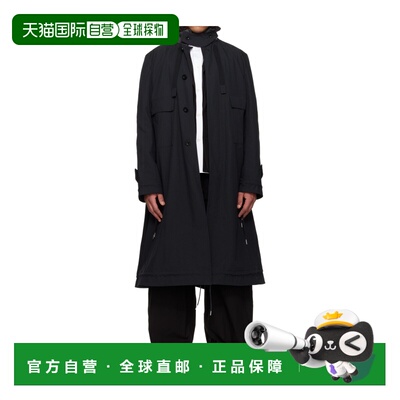 1h可退 香港直邮Sacai Weathercloth 大衣 2603916M外套