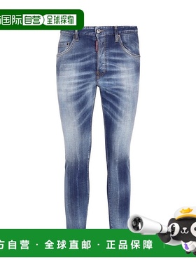 香港直邮Dsquared2 二次方 男士 徽标牛仔裤 S74LB1317S30664