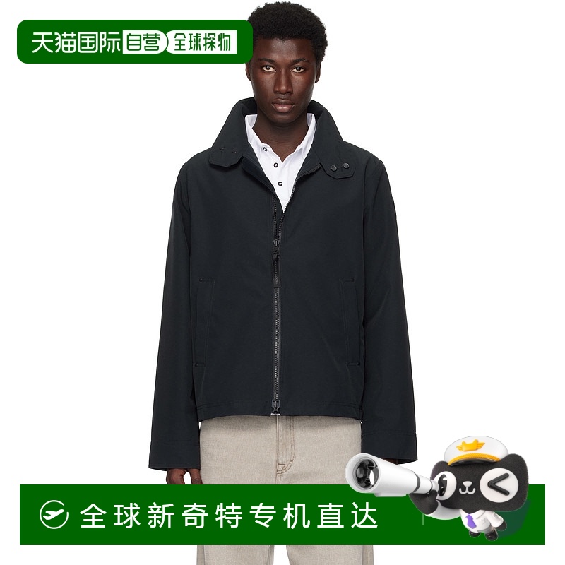 1h可退 香港直邮Canada Goose 加拿大鹅 男士 黑色 Rosedale 夹克