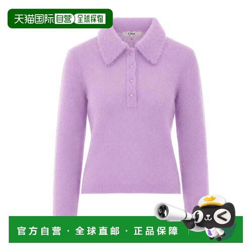 香港直邮CHLOÉ 女士T恤 CH26AMP16720508SILVER SS2支付后1h可退