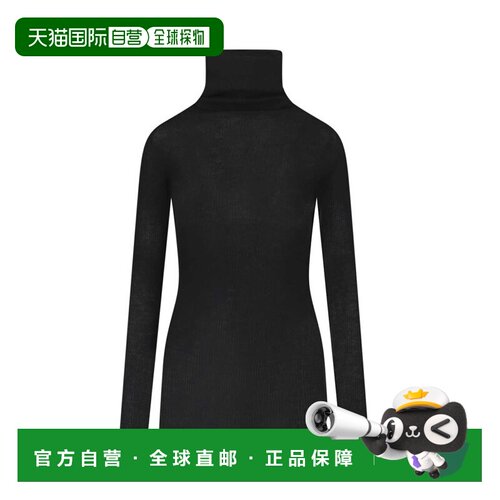 1h可退 香港直邮rick owens 瑞克 欧文斯 女士 黑色 Tower LS Tub