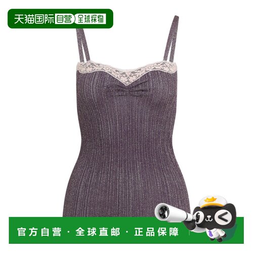 1h可退 香港直邮VALENTINO 女士背心吊带 BKM06QA8TF8S SS2026 灰