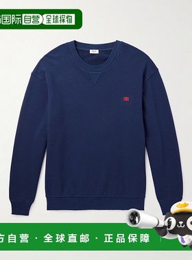 Celine 思琳 男士 Logo刺绣棉针织运动衫 RY0GA510Z卫衣男装