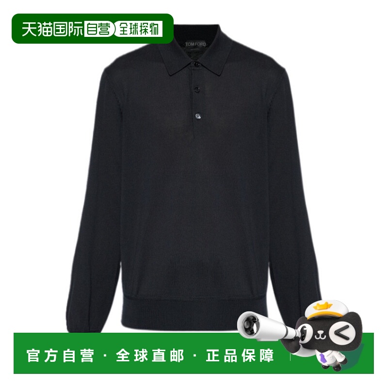 香港直邮Tom Ford 翻领长袖POLO衫 KPL050 YMC040