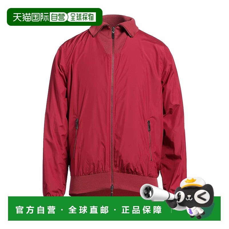 1h可退 香港直邮Canali 康钠丽 男士 夹克 red红色 舒适时尚