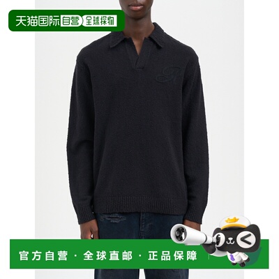 1h可退 香港直邮Represent 男士 棉质Polo衫 MMLM10022001BLACK