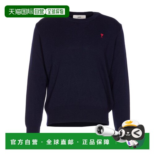 香港直邮Ami Paris 男士卫衣 HKS826001414MARINEROUG414MARINERO