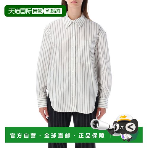 欧洲直邮Anine Bing 女士衬衫 A0712701STR24WHIT【付后1h可退】