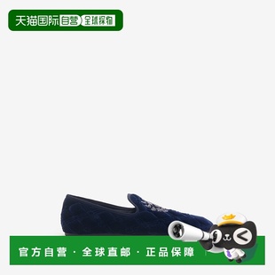 自营欧洲直邮Burberry博柏利 剪影蓝棉马术骑士徽 Estate系列男士