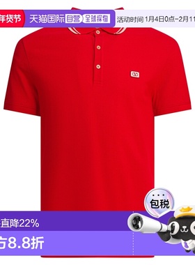 1h可退 香港直邮valentino 华伦天奴 男士 REDCOTTON Polo衫 7V3M