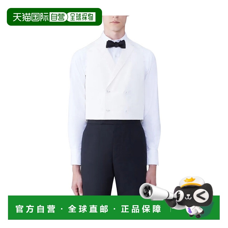 香港直邮Thom Browne 翻领双排扣马甲 MVC182A05749