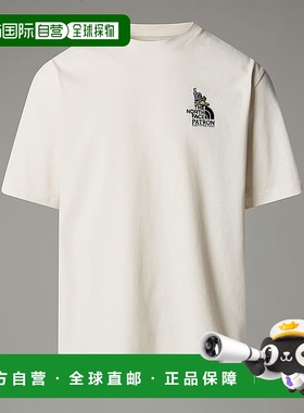 自营欧洲直邮北面Clean Trails 男女通用大T恤TheNorthFace新款