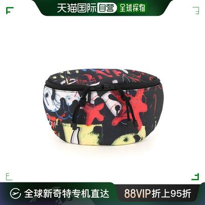 香港直邮Vetements 维特萌 男士 涂鸦印花拉链腰包 UE52BA400B130