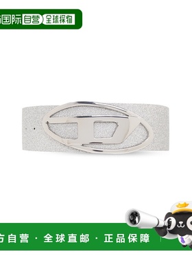 1h可退 DIESEL 女士腰带 OVALDLOGOB1DR80X09710P0787H0535宽腰带