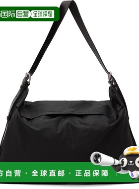 香港直邮Lemaire 男士 黑色中号 Trench Pocket 单肩包 BG0168LF1