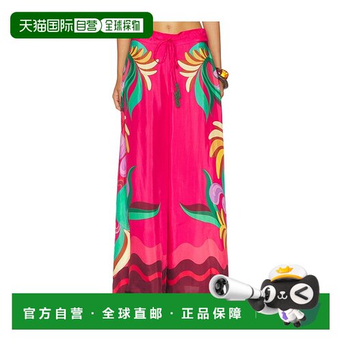 1h可退 香港直邮FARM RIO 女士 Engineering 印花长裤 260404
