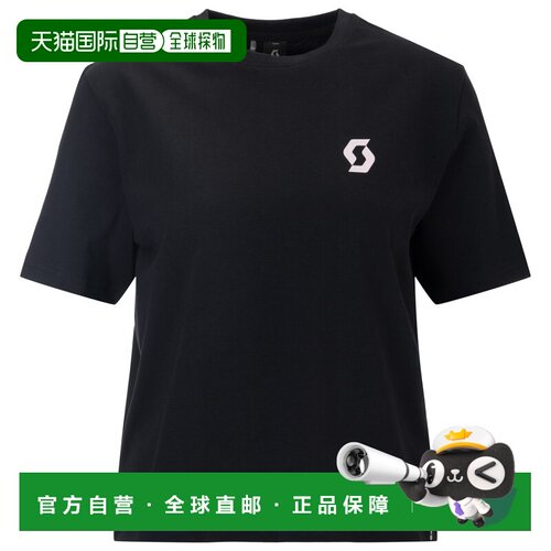 欧洲直邮SCOTT 女士户外T恤 9166371BLACK CO 黑色