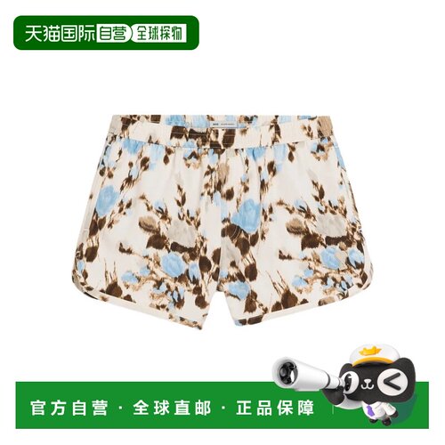 香港直邮Ami Paris 印花短款泳裤短裤 HBW310PL0085.
