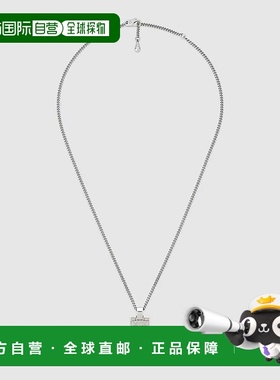 自营欧洲直邮Gucci/古驰 女士Gucci钻石吊坠项链