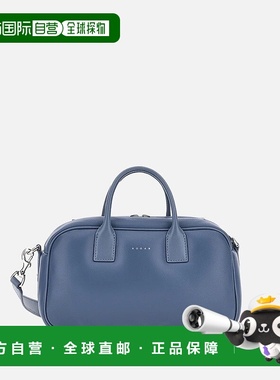 自营欧洲直邮Hogan Bam Bam蓝色小号挎包斜挎包单肩包手提包布袋