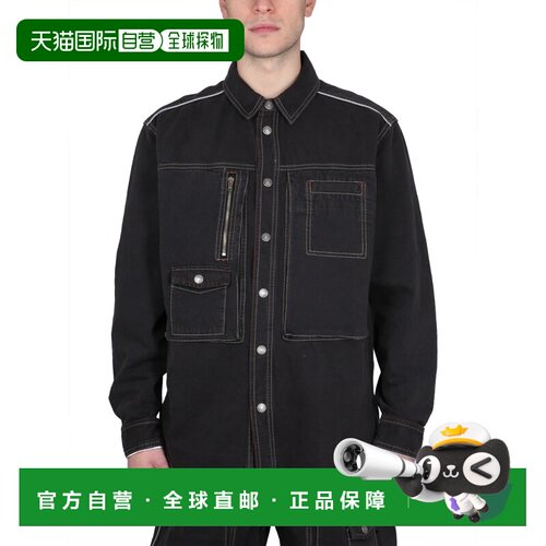 1h可退 欧洲直邮MARANT 男士夹克 VE0153HAA2H06H01BK CO 黑色 PA