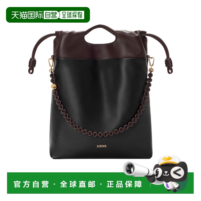 香港直邮Loewe Flamenco抽绳单肩包 A411FIOX04
