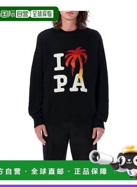 1h可退 欧洲直邮PALM ANGELS 男士针织毛衣PMHE054F23KNI0061025