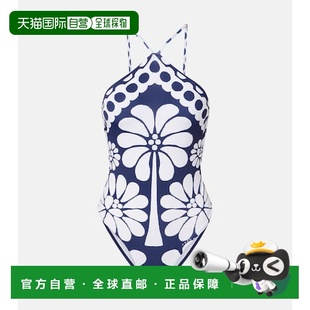 女士 RIO 印花泳衣 blue蓝色 1h可退 舒适时尚 香港直邮FARM