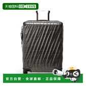 Degree黑色 自营欧洲直邮Tumi途明 石墨色拉链口袋行李箱男女