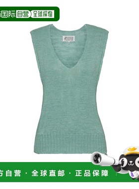 香港直邮Maison Margiela V领针织背心 S51FB0078M13099