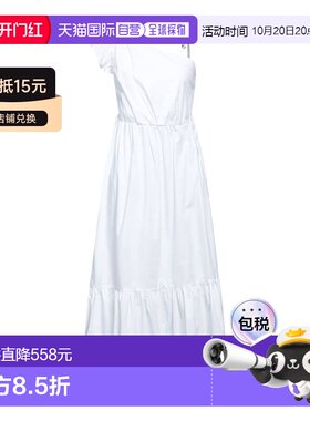 香港直邮Pinko 品高 女士 夏装连衣裙 white白色 【付后1h可退】