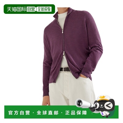 1h可退 香港直邮Brunello Cucinelli 长袖羊绒开衫 MSY00106