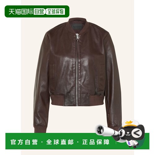 香港直邮ALL SAINTS 女士夹克 100166267718000 CO 黑色 Leather