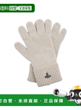 1h可退 香港直邮Vivienne Westwood 土星图案手套 8202002RK0065