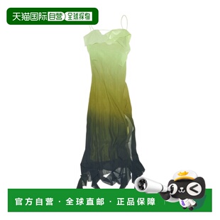 1h可退 香港直邮ACNE STUDIOS 女士半身裙 A20590AB8 AW2023 绿色