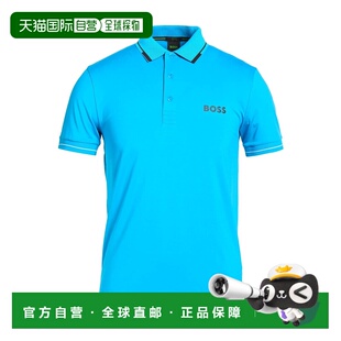 男士 波士 Polo衫 blue蓝色 1h可退 舒适时尚 香港直邮BOSS