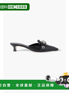 1h可退 香港直邮aeyde 女士 Danielle 搭扣皮质凉拖 A11PUGRGP35K