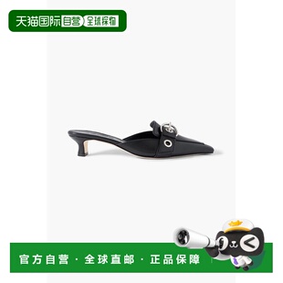 1h可退 香港直邮aeyde 女士 Danielle 搭扣皮质凉拖 A11PUGRGP35K