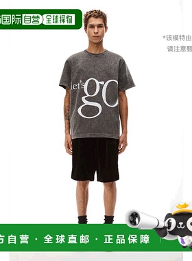 香港直邮Alexander Wang lets go 紧凑型平纹针织T恤 UCC1231590