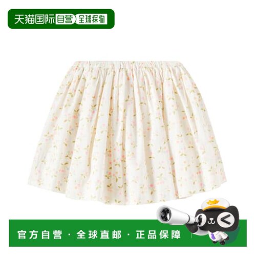 香港直邮Bonpoint 女童 Suzon 花朵棉质半身裙童装