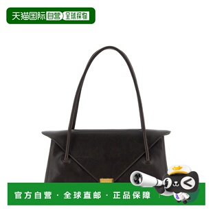 香港直邮Marni 玛尼 女士 横款皮革肩包 SBMP0288U0P8914托特包