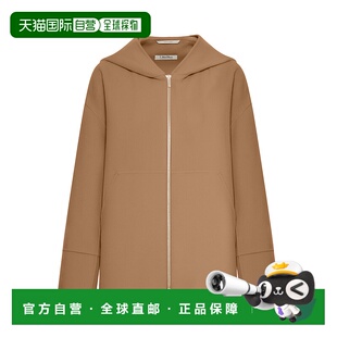 香港直邮Max Mara 长袖外套 9086035106休闲百搭连帽羊毛时尚