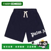 徽标棉质针织短裤 1h可退 童 棕榈天使 男童 香港直邮Palm Angels